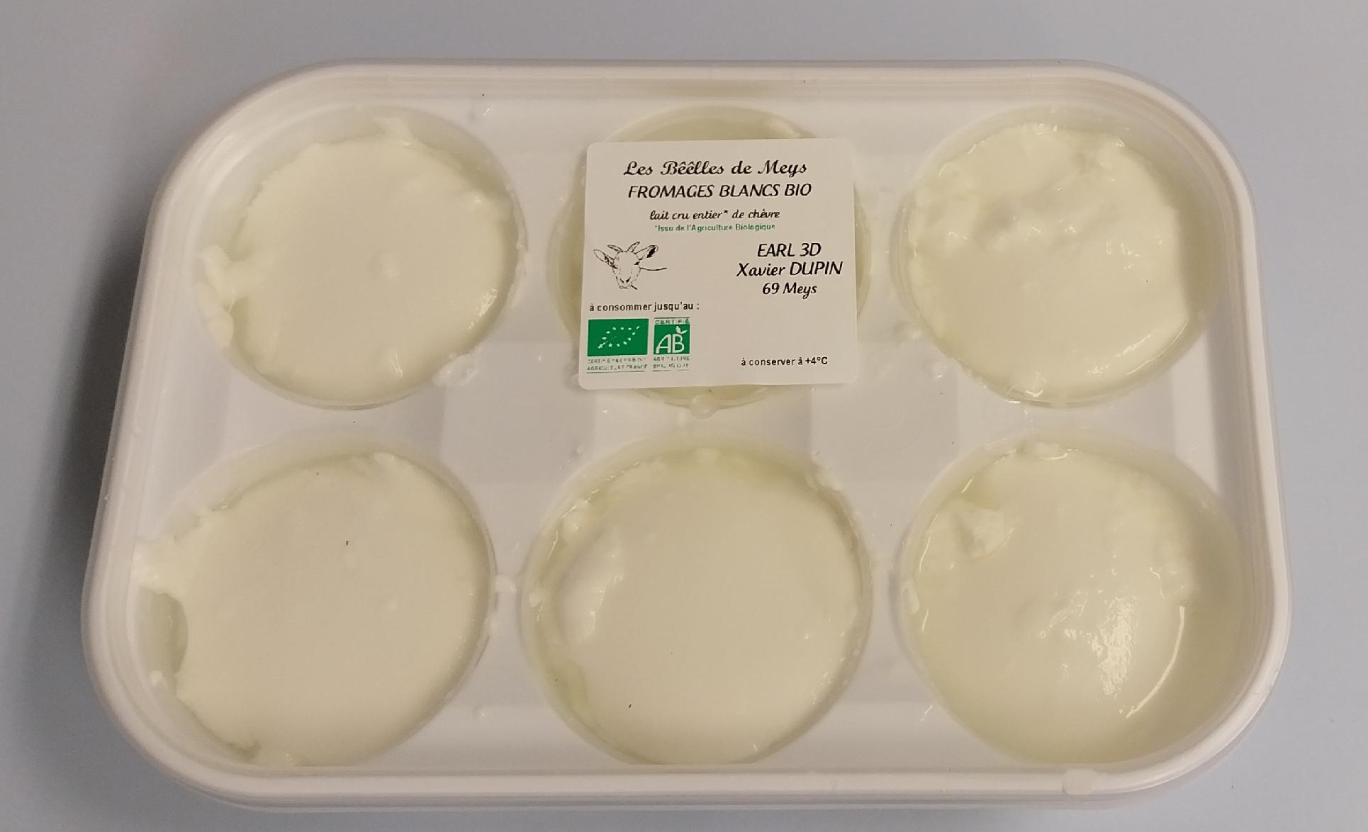 fromage blanc de vache par 6 1.065 g les 6